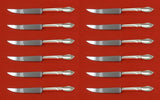Rhapsody New by International Sterling Silver Steak Knife Set 12pc Custom 8 1/2"