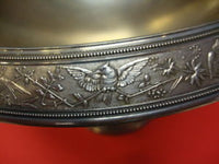 Bird by Wendt Sterling Silver Centerpiece Bowl w/Birds/Butterflies/Foliage #0295
