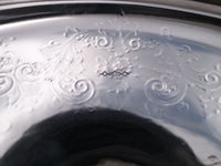 Graff Washbourne and Dunn Sterling Silver Vase #4887/47 12" x 9 1/4" (#7494)