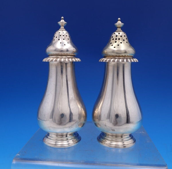 English Gadroon by Gorham Sterling Silver Salt Pepper Shakers 2pc #35 (#8023)