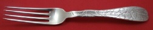 Lap Over Edge Acid Etched By Tiffany Sterling Silver Dinner Fork w/ Mountain Ash