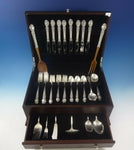 Brocade by International Sterling Silver Flatware Set For 8 Service 48 Pieces