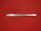 Lap Over Edge Acid Etched by Tiffany Sterling Dessert Knife HHAS w/Lizards