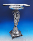 Sy and Wagner German .750 Silver Centerpiece Raised w/ Angel Lions Feet GW #8887