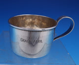 Kalo Sterling Silver Baby Cup w/ Engraving "Grace April" 2 1/4" x 3 3/4" (#8183)