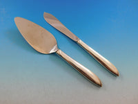 Silver Rhythm by International Sterling Silver Flatware Set Service 41 Pieces