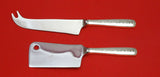 Rambler Rose by Towle Sterling Silver Cheese Server Serving Set 2pc HHWS  Custom