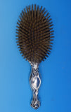 Irian by Wallace Sterling Silver Hairbrush #3000 8 1/2" x 3 1/4" w/Mono (#9105)