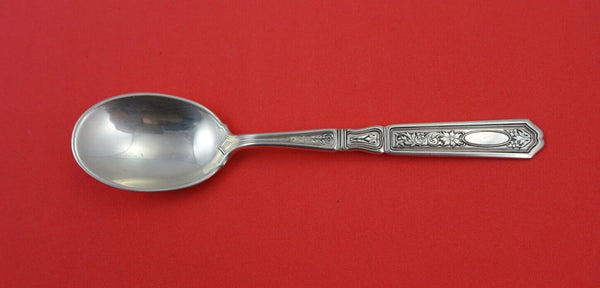 Saint Dunstan Chased by Gorham Sterling Silver Ice Cream Spoon original 5 1/2"