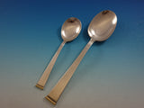 Gold Tip by Gorham Sterling Silver Flatware Set Service 92 pc Mid Century Modern