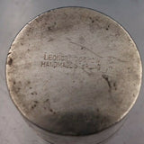 Leonore Doskow Sterling Silver Pill Box 1" x 3/4" Diameter Plain Small (#6649)