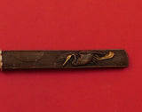 Kozuka by Unknown Mixed Metals Fish Knife Japanese Motif GW BC Bird Butterfly