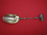 Art Silver c. 1860-1883 by Wood and Hughes Sterling Berry Scoop GW Leaf Twig