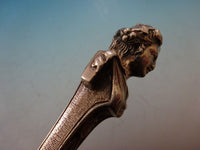 Bust by Gorham Sterling Silver Fish Serving Set 3D Brite Cut Figural Museum