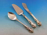 El Grandee by Towle Sterling Silver Flatware Set for 12 Service 61 pieces