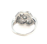 Platinum 1 Carat Total Weight Genuine Natural Diamond Ring Jewelry (#J5287)