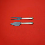 English Shell by Lunt Sterling Silver Hard Cheese Serving Set 2-piece Custom