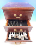 Kings by D&H and various Sterling Silver Flatware Set for 12 Service 124 Pieces