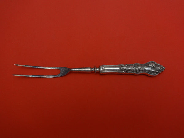 Moselle by International Plate Silverplate Steak Carving Fork 8 1/8"
