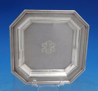 Gazzido Sterling Silver Ash Tray 4.22 OZT 4 3/4" x 1/2" Monogrammed (#6674)