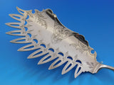 Ball End by George Sharp Sterling Silver Macaroni Server Bright-Cut w/Bug 11"