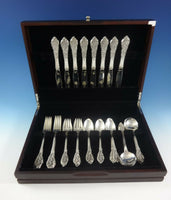 Florentine Lace by Reed & Barton Sterling Silver Flatware Service 8 Set 40 Pcs