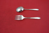 Autumn Leaves by Reed and Barton Sterling Silver Baby Set 4 5/8"