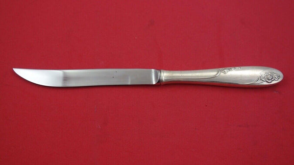 Sweetheart Rose by Lunt Sterling Silver Steak Knife original 8 3/4"
