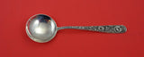 Repousse by Kirk Sterling Silver Cream Soup Spoon round bowl 5 7/8"
