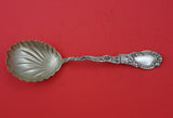 Louis XV by Durgin Sterling Silver Berry Spoon Swirl Bowl GW 8 1/8"