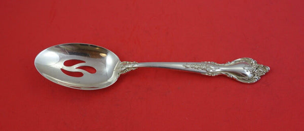 Delacourt by Lunt Sterling Silver Pierced Serving Spoon 8 1/2" original