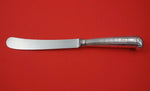 English Georgian Sterling Silver Dinner Knife by WS w/ engraved boar 10"