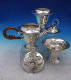 Blossom by Louvre Silver Shop Mexican Mexico Sterling Silver Tea Set 6pc (#6778)