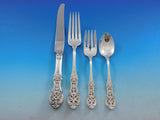 Primrose by International Sterling Silver Flatware Set 8 Dinner Service 41 pcs