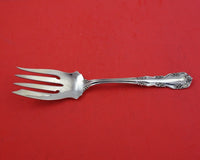 Wild Rose Old by International Sterling Silver Cold Meat Fork 8 1/2" Serving