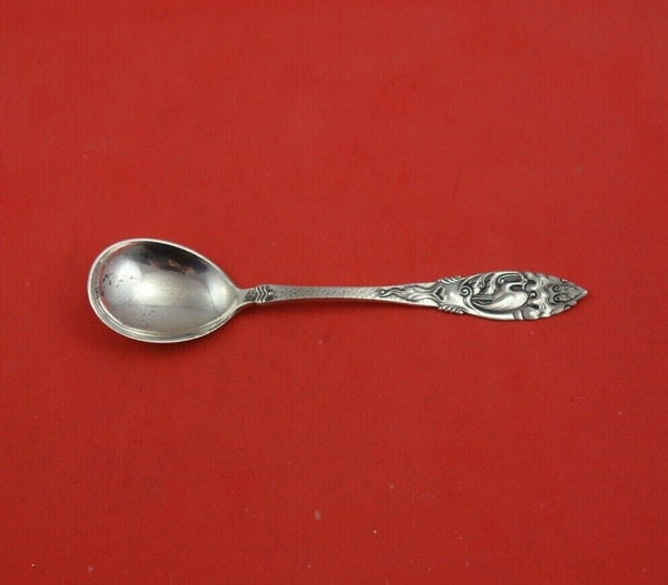 Ibis by Hestenes Norwegian .830 Silver Sugar Spoon 5 3/4" Serving Heirloom