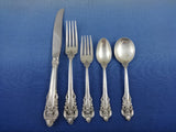 Grande Baroque by Wallace Sterling Silver Flatware Set Service Dinner 66 Pieces