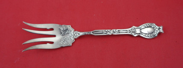 Du Barry Pierced by Durgin Sterling Silver Beef Fork splayed tines 7 1/2"