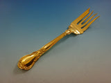 Chantilly Vermeil by Gorham Sterling Silver Flatware Set Service 46 Pcs Dn Gold