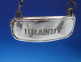 Silverplate Liquor Label Brandy #6870
