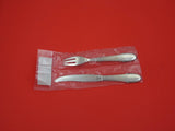Beaded by Georg Jensen Sterling Silver Fruit Set HH AS GI mark #471 6 3/8"