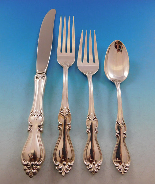 Queen Elizabeth I by Towle Sterling Silver Flatware Set for 12 Service 48 pieces