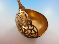 Bird by Wendt Sterling Silver Oyster Ladle Hooded Hood Gold Washed 10 1/2"