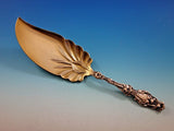 Lily by Whiting Sterling Silver Ice Cream Server gold-wash 9 7/8"