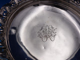 Redlich Sterling Silver Centerpiece Bowl #1699 Pierced Leaf Flower Border #8249