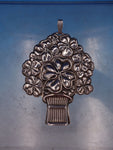 Reed & Barton Sterling Silver Whistle Pendant 4-Leaf Clover Good Luck (#6934)