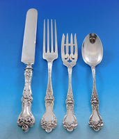 Majestic by Alvin Sterling Silver Flatware Set for 8 Service 49 Pieces