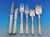 Old Danish by Georg Jensen Sterling Silver Flatware Set For 8 Service 52 Pieces
