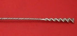 Square Twist #5 by Whiting Sterling Silver Stuffing Spoon 10 1/2" Serving