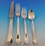 Lotus by Watson-Wallace Sterling Silver Flatware Service for 8 Set 32 pieces